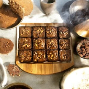 Dark Chocolate Brownies